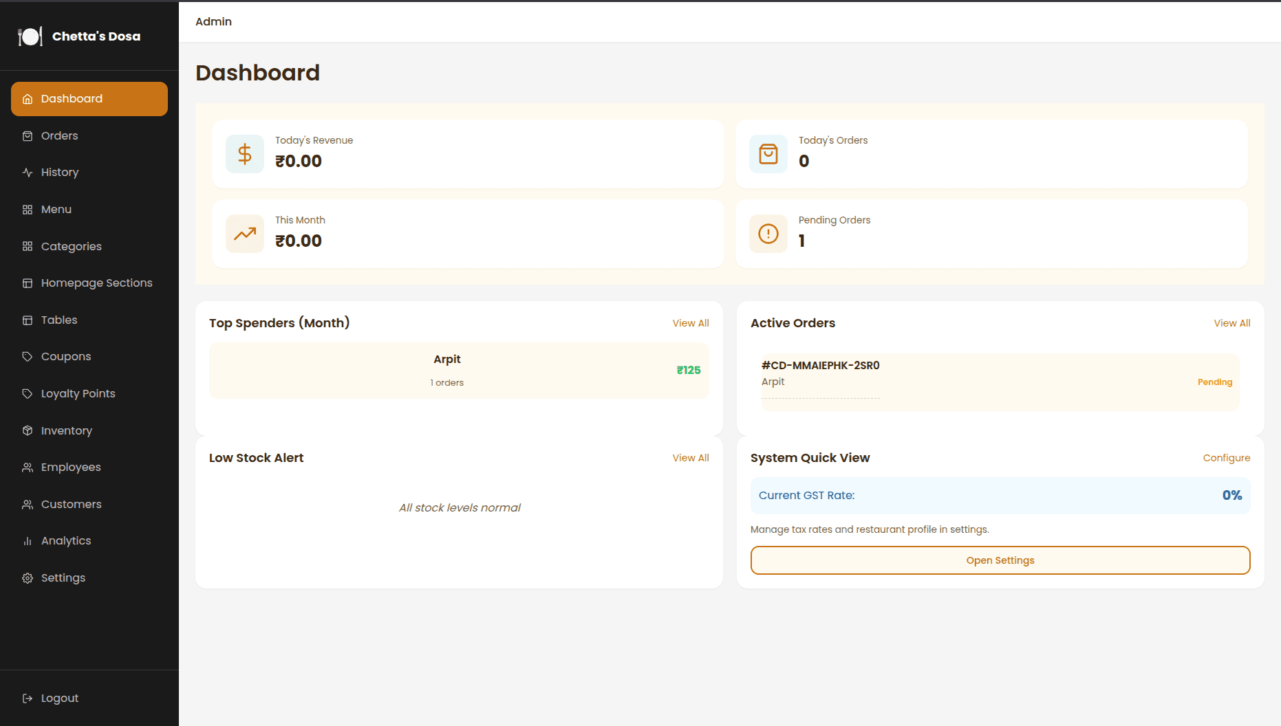 Chettas Dosa desktop 3