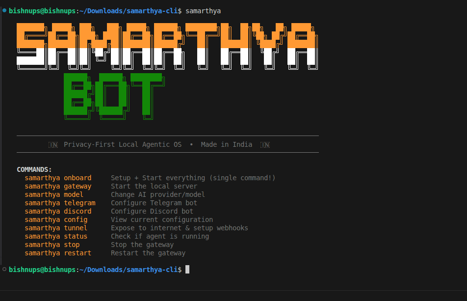 Samarthya
Bot